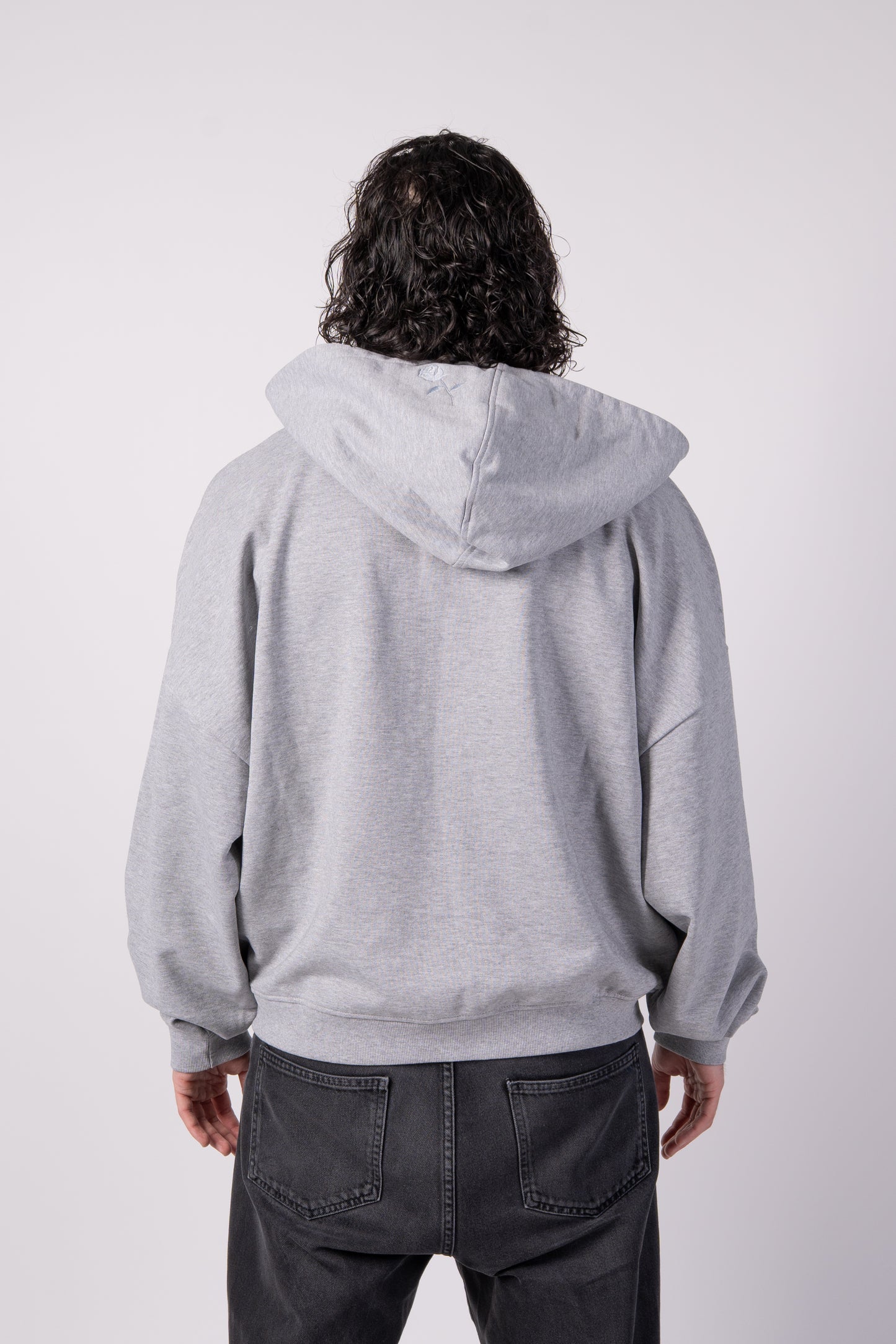 FELPA ZIP LOGO