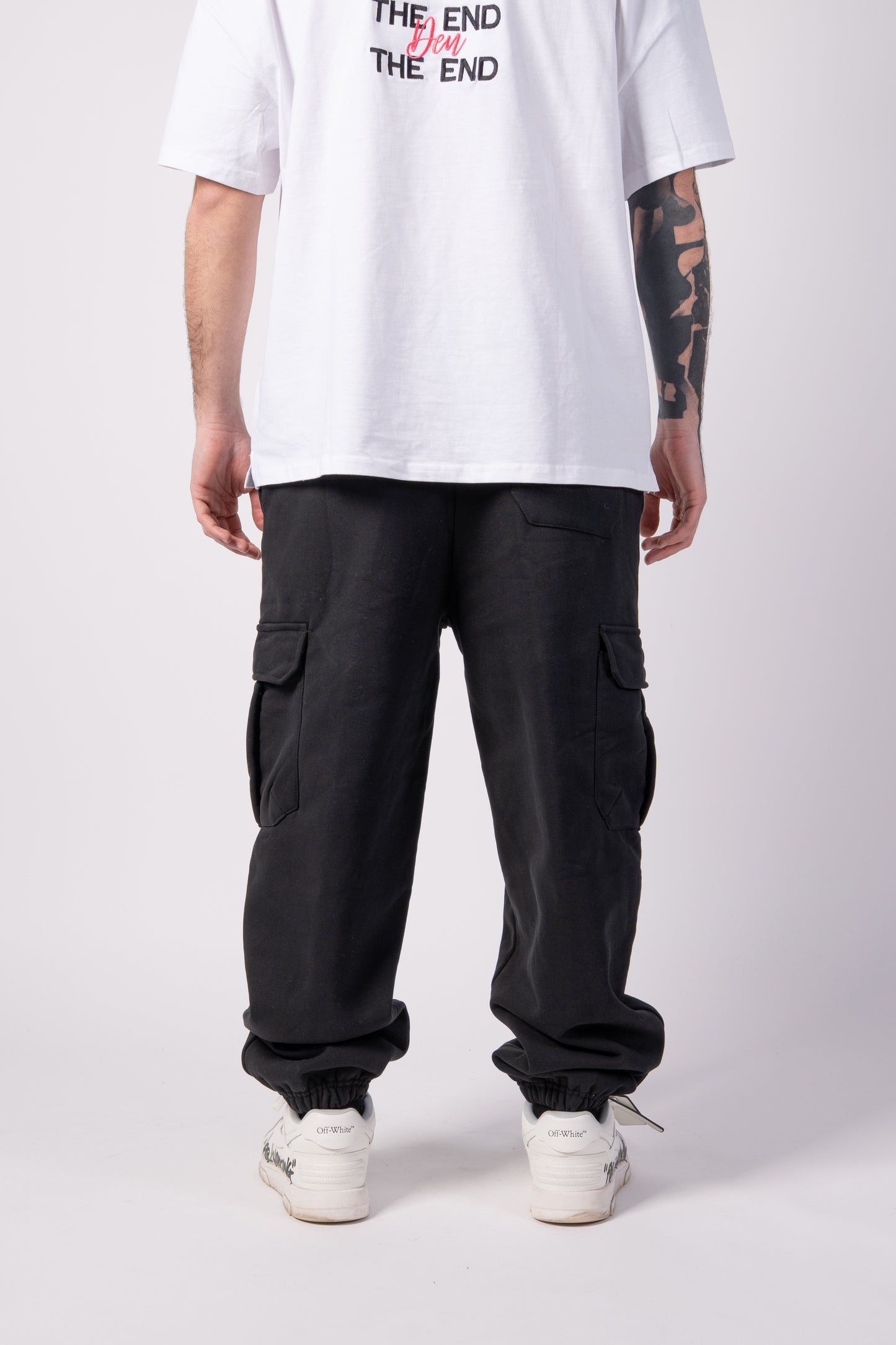 PANTALONE TUTA CARGO LOGO